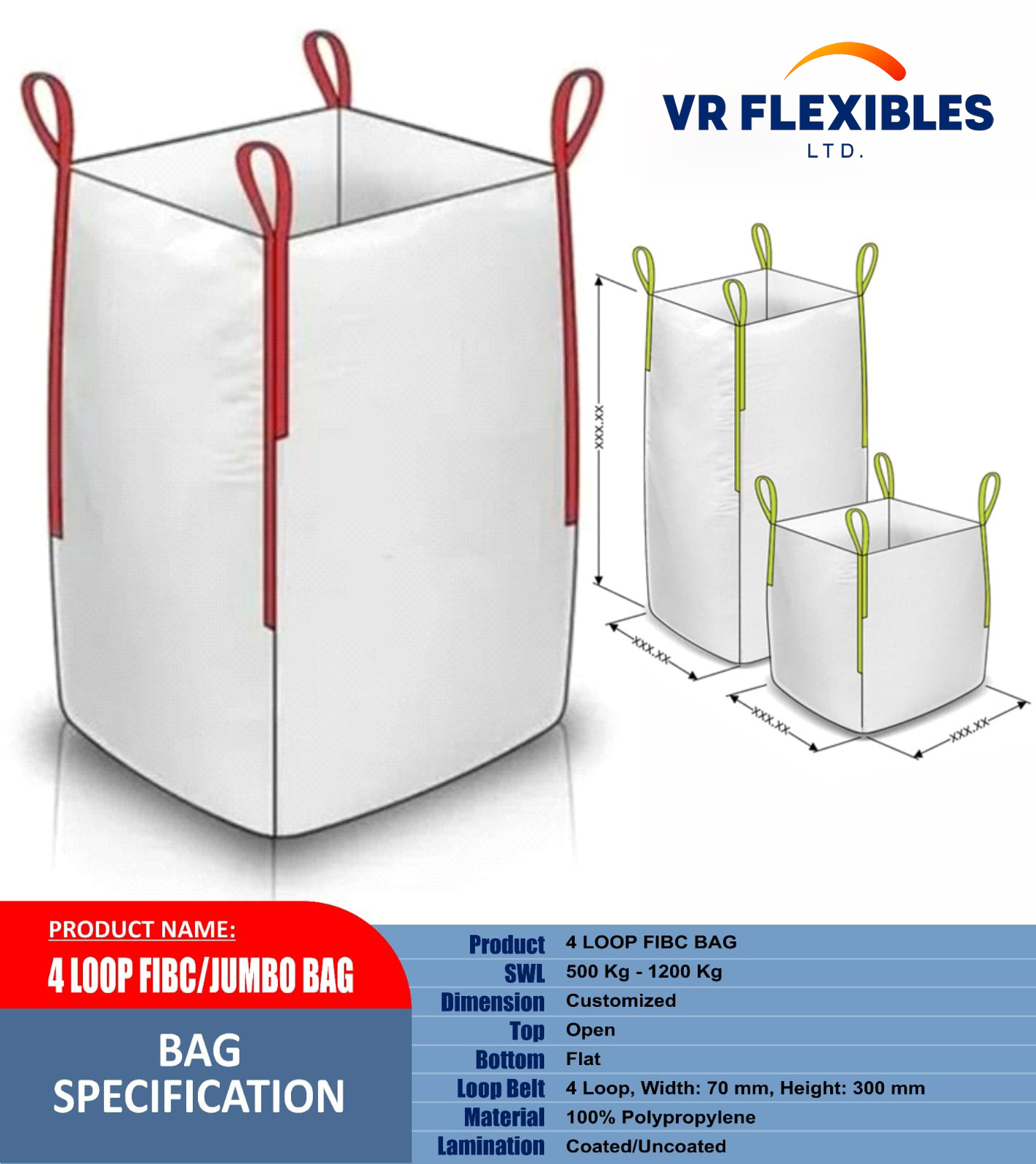 4 Loop FIBC Bag